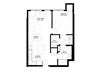 1 Bedroom Floor Plan